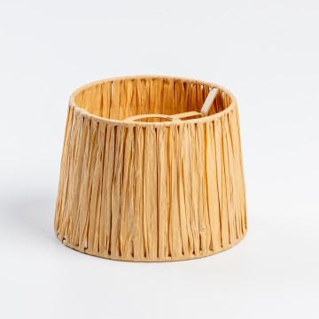 Universāls abažūrs KERIA, diametrs 20 cm, rafija