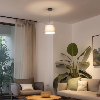 Universāls abažūrs KERIA, diametrs 30 cm, pelēks