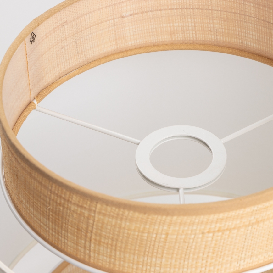 Universāls abažūrs KERIA Ø 30 cm, bēšs/balts