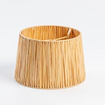 Universāls abažūrs KERIA, Ø 30 cm, rafija