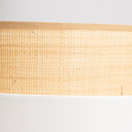 Universāls abažūrs KERIA Ø 40 cm bēšs/balts