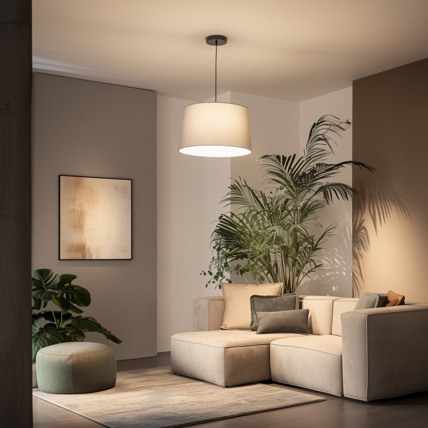 Universāls abažūrs KERIA Ø 45 cm, pelēks