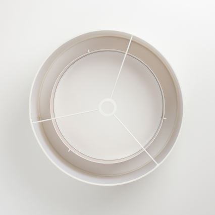 Universāls abažūrs KERIA, Ø 50 cm, balts/bēšs