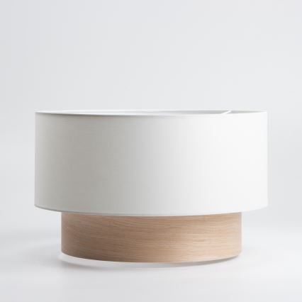 Universāls abažūrs KERIA Ø 50 cm balts/brūns