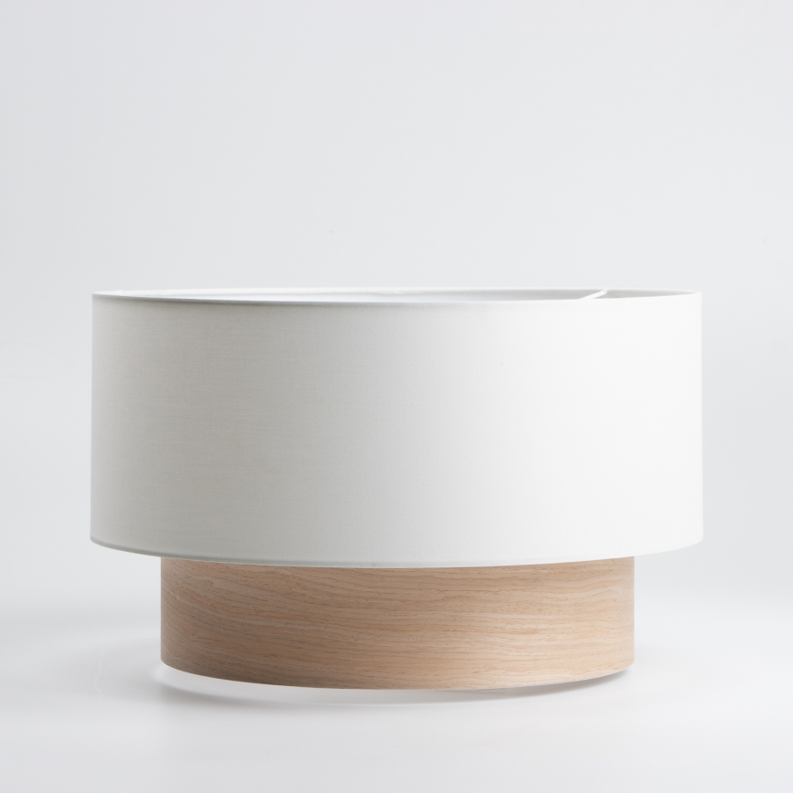 Universāls abažūrs KERIA Ø 50 cm balts/brūns