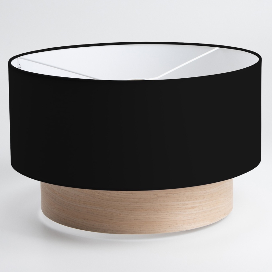 Universāls abažūrs KERIA, Ø 50 cm, melns/brūns