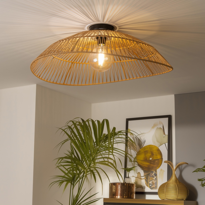 Universāls abažūrs KERIA, Ø 70 cm, brūns