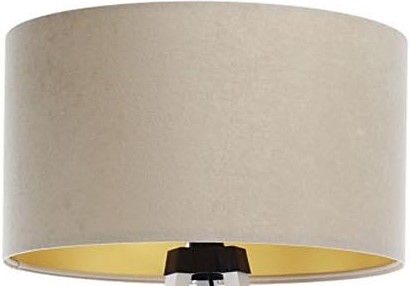Universāls abažūrs STANDART E27 d. 45 cm bēša/zelta