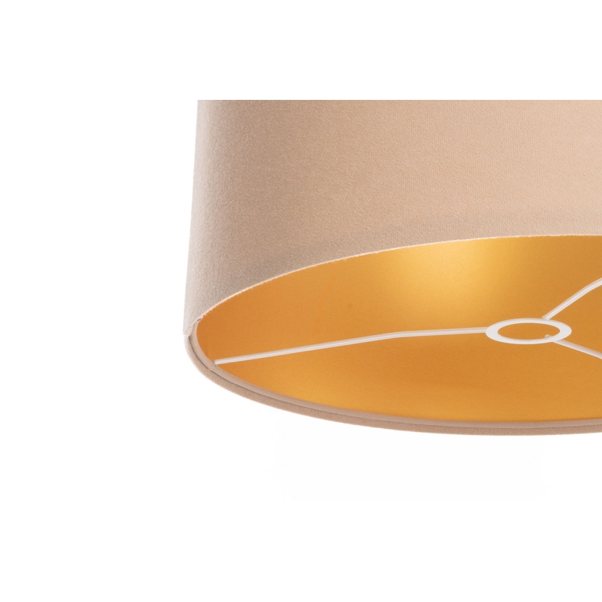 Universāls abažūrs STANDART E27 d. 45 cm bēša/zelta