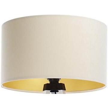 Universāls abažūrs STANDART E27 d. 45 cm krēmkrāsa/zelta