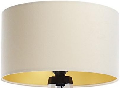 Universāls abažūrs STANDART E27 d. 45 cm krēmkrāsa/zelta