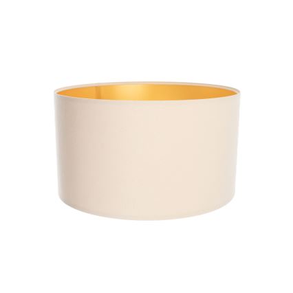 Universāls abažūrs STANDART E27 d. 45 cm krēmkrāsa/zelta