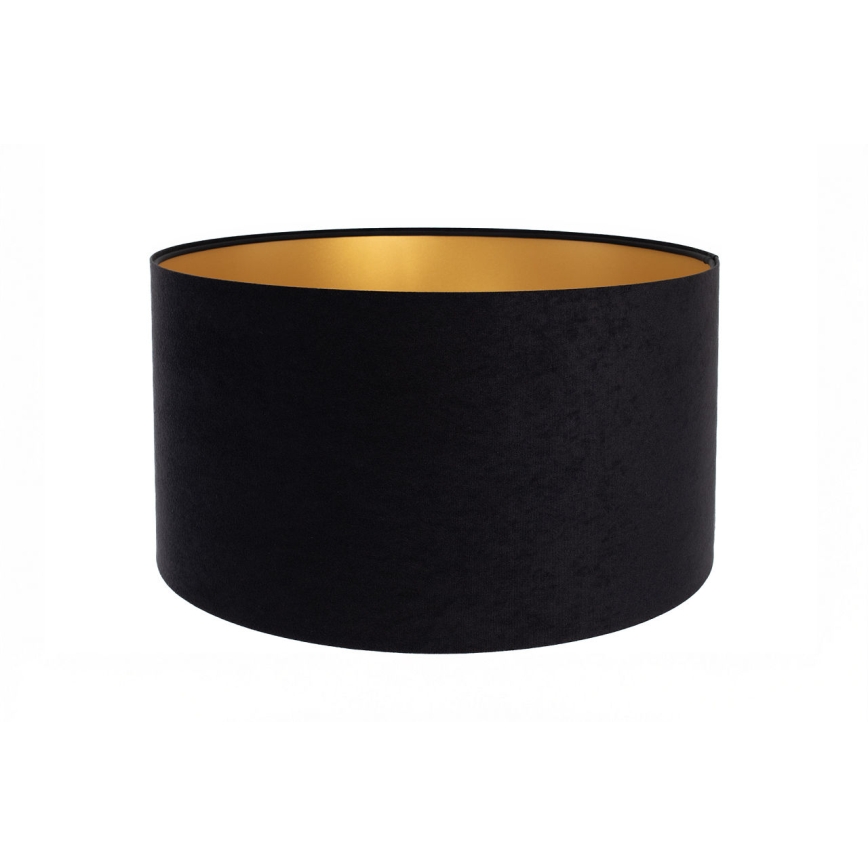 Universāls abažūrs STANDART E27 d. 45 cm melna/zelta