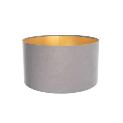 Universāls abažūrs STANDART E27 d. 45 cm pelēka/zelta