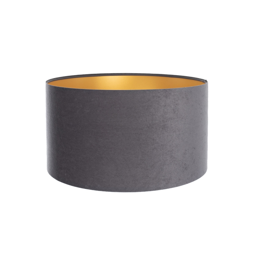 Universāls abažūrs STANDART E27 d. 45 cm pelēka/zelta