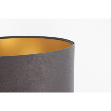 Universāls abažūrs STANDART E27 d. 45 cm pelēka/zelta