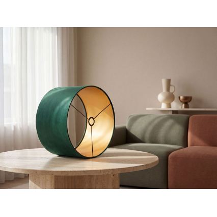 Universāls abažūrs STANDART E27 d. 45 cm zaļa/zelta