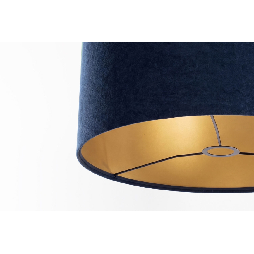 Universāls abažūrs STANDART E27 d. 45 cm zila/zelta