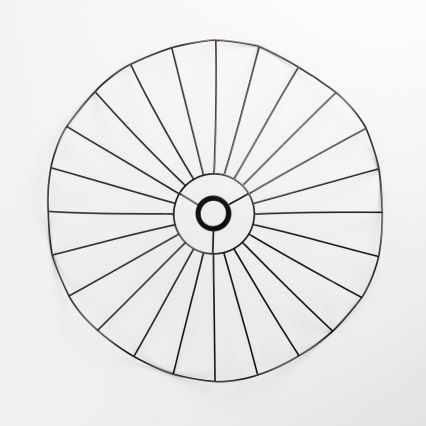 Universāls melns abažūrs CURITIBA, diametrs 60 cm