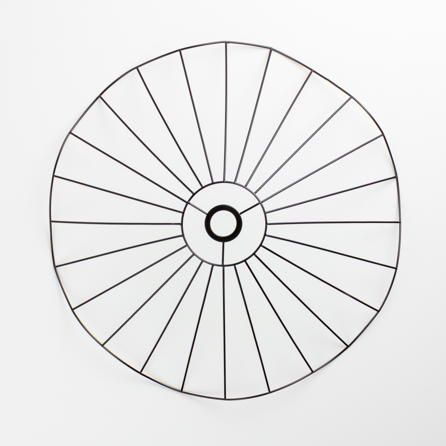 Universāls melns abažūrs CURITIBA, diametrs 60 cm