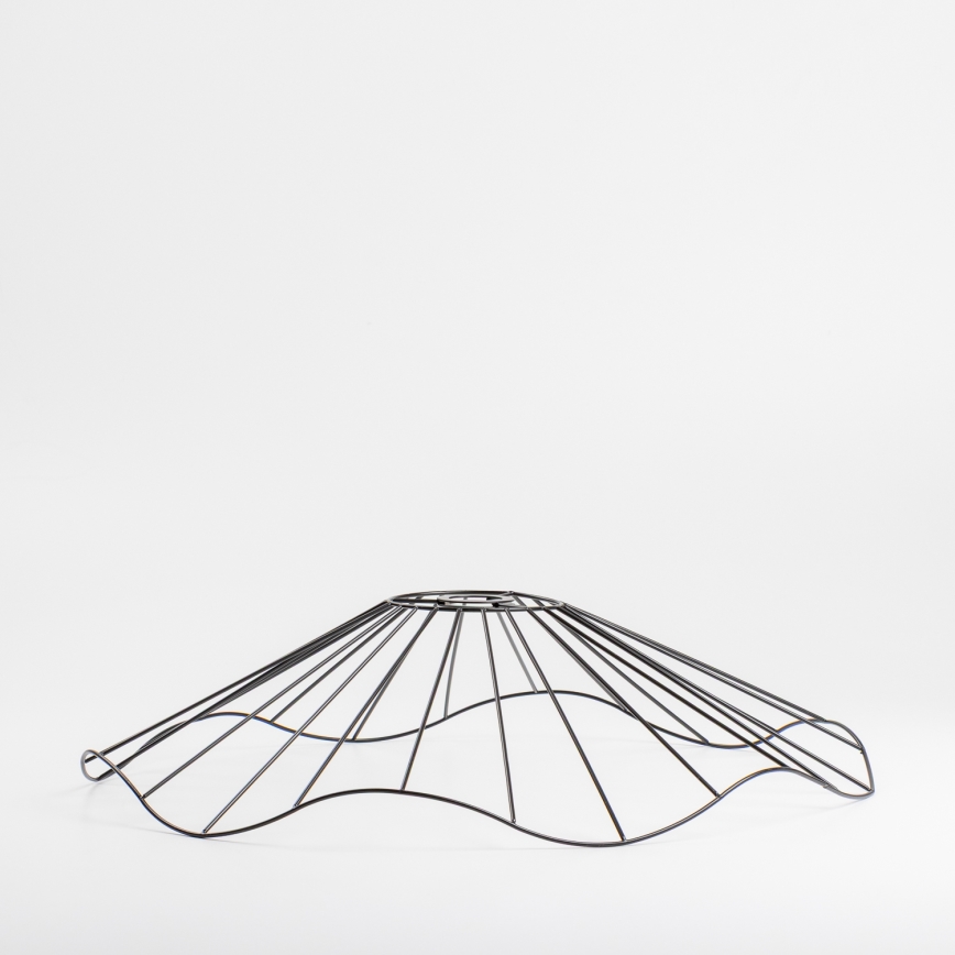 Universāls melns abažūrs CURITIBA, diametrs 60 cm