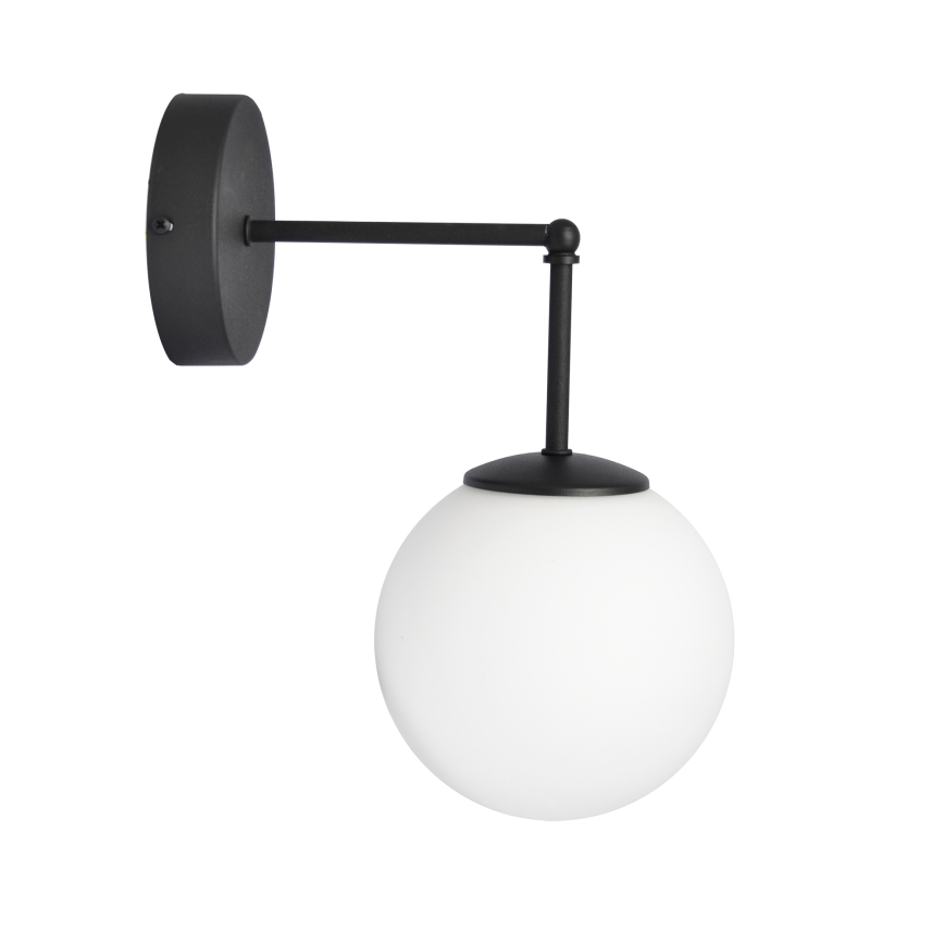 Universāls nomaiņas stikls MOON E27, diametrs 16 cm, balts
