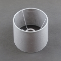 Universāls rezerves abažūrs LAMA E27 15x19,5 cm pelēka