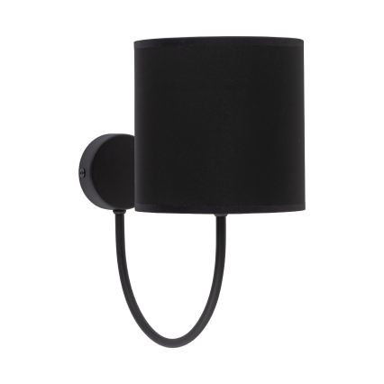Universāls rezerves abažūrs WALEC E27 Ø 16 cm melns/zelts