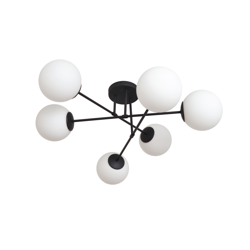 Universāls rezerves stikls MOON E27 d. 16 cm balta