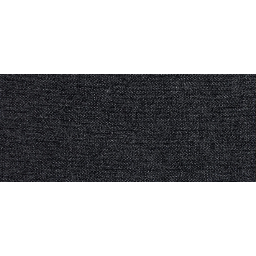 Universāls U formas tapisēts izvelkams dīvāns OXFORD, melns/pelēks