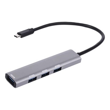 USB-C centrmezgls 4 vienā ar Power Delivery 100 W