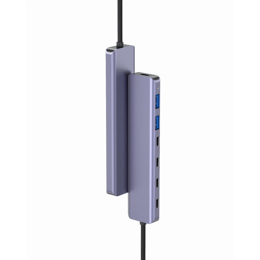 USB-C dokstacija 7-1 ar Power Delivery 100 W