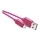 USB cable USB 2.0 A connector/USB B micro connector pink