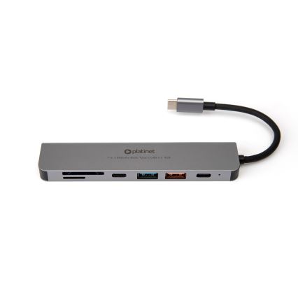 USB centrmezgls 7in1 Power Delivery 100W HDMI 4K