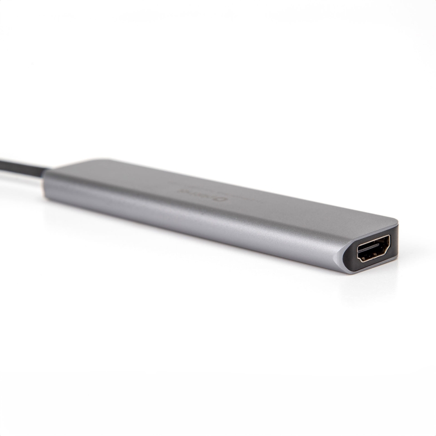 USB centrmezgls 7in1 Power Delivery 100W HDMI 4K