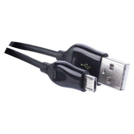 USB vads USB 2.0 A savienotājs/USB B micro savienotājs melns