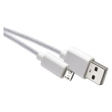 USB vads USB 2.0 A savienotājs/USB B mikro savienotājs balts
