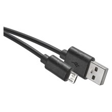USB vads USB 2.0 A savienotājs/USB B mikro savienotājs melns