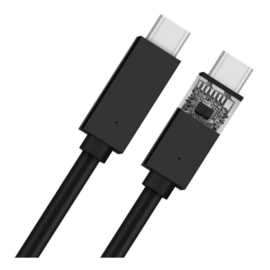 USB vads USB-C 2.0 savienotājs 2m melns