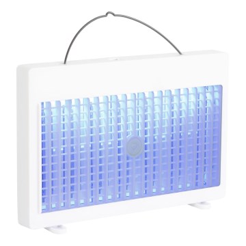 UV uzlādējamā kukaiņu lampa 1200 mAh/5V balta