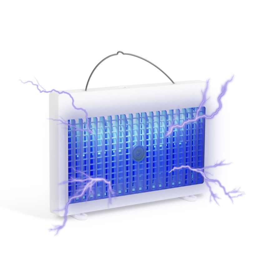 UV uzlādējamā kukaiņu lampa 1200 mAh/5V balta