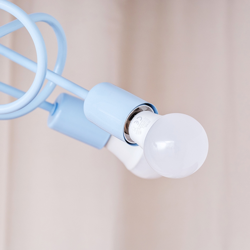 Uz virsmas montējamā lustra OXFORD 3xE27/15W/230V zila