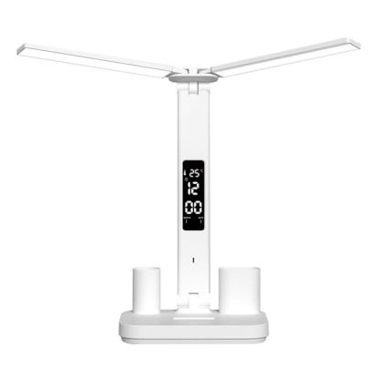 LED dimējama uzlādējamā galda lampa NOBLITE P LED/5W/5V 3000/4000/6000K 2200 mAh balta