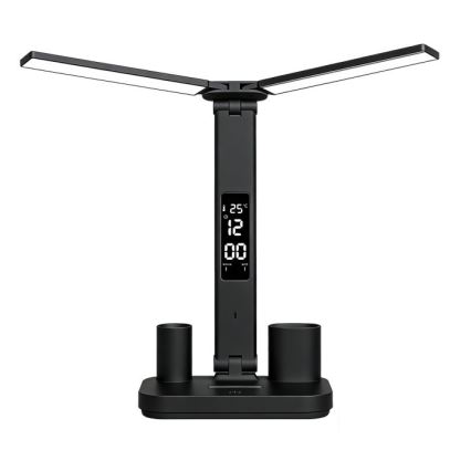 Regulējama LED uzlādējama galda lampa NOBLITE P LED/5W/5V 3000/4000/6000K 2200 mAh melna