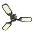 Uzlādējama LED kempinga laterna ar saules paneli LED/3W/1600 mAh IPX4