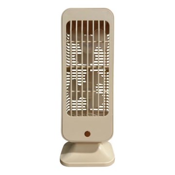 Uzlādējamais galda ventilators 5W/5V 1200 mAh bēšs