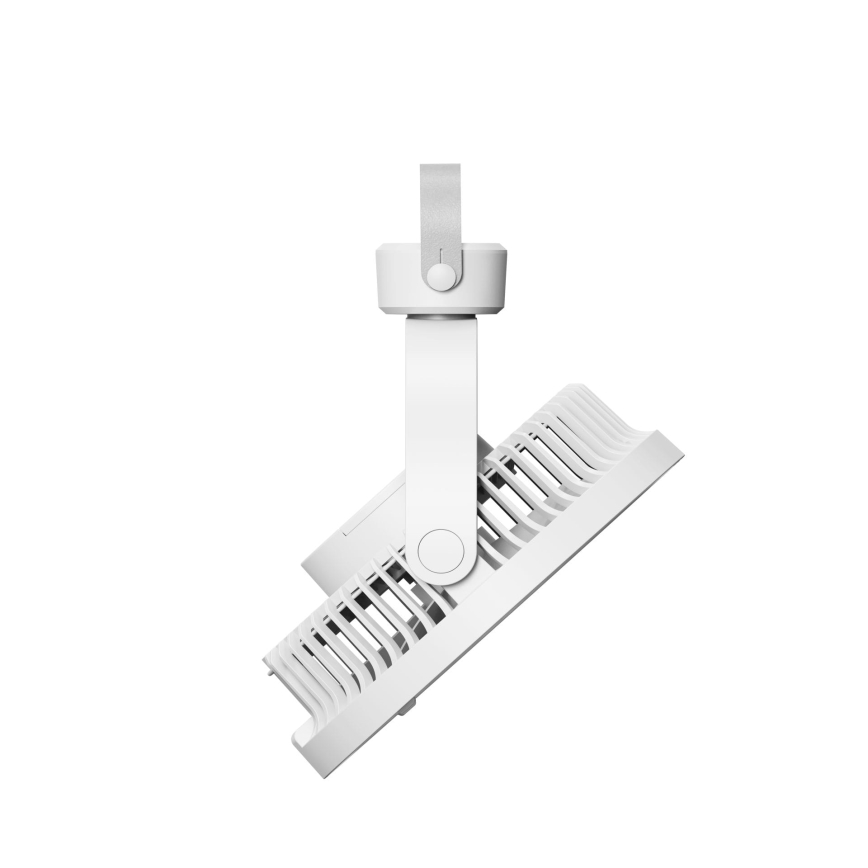 Uzlādējamais galda ventilators ar LED apgaismojumu 8W/3,7V 2400 mAh balts