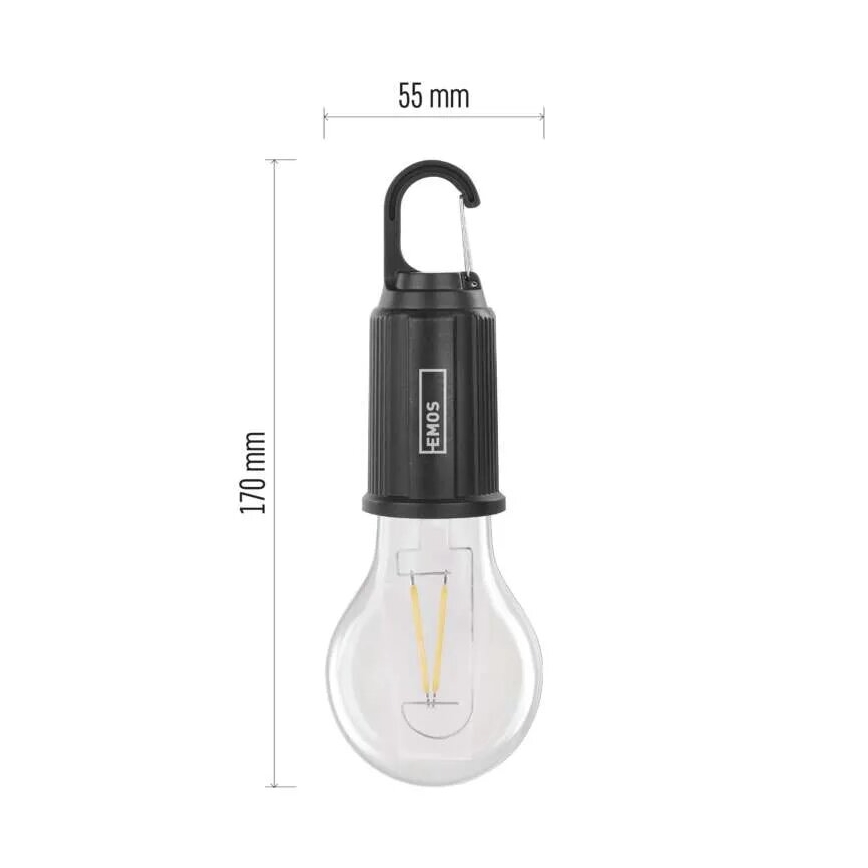 Uzlādējamais LED lukturis LED/USB IP44 90 lm 400 mAh