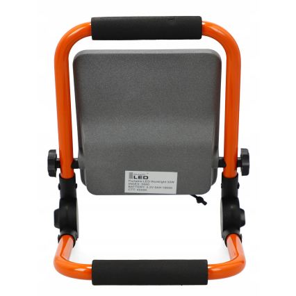 Uzlādējamais LED prožektors ar statīvu LED/30W/3,2V 4500K 5000 mAh IP65 oranžs