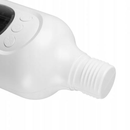 LED uzlādējams ventilators uz statīva ar LED apgaismojumu LED/4,8W/5V USB 7200 mAh balts + tālvadības pults